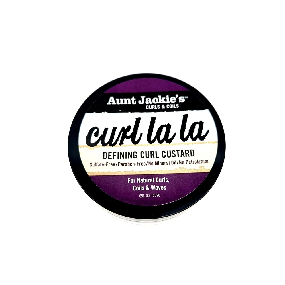 Aunt Jackie's Curl La La Curl Custard 9oz Moisturizing Anti-Frizz Cream - Picture 3 of 6